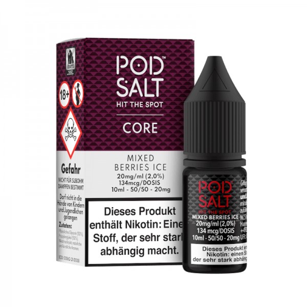 Pod Salt Core Mixed Berries Ice Nikotinsalz Liquid 10ml