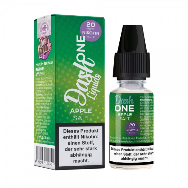 Dash Liquids One Apple Nikotinsalz Liquid 10ml