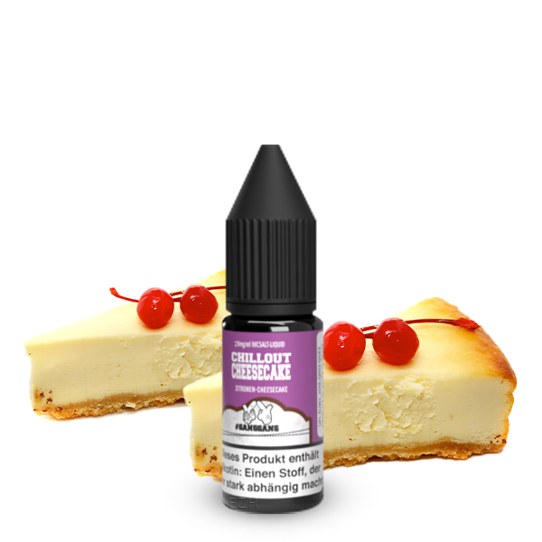 #ganggang Chillout Cheesecake Nikotinsalz Liquid 10ml