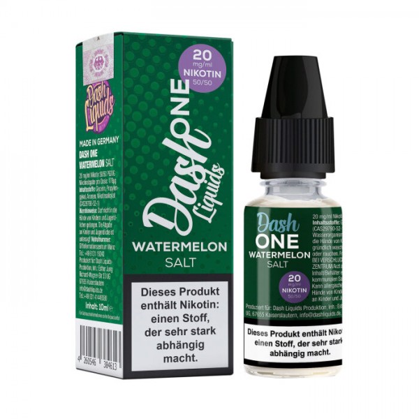 Dash Liquids One Watermelon Nikotinsalz Liquid 10ml