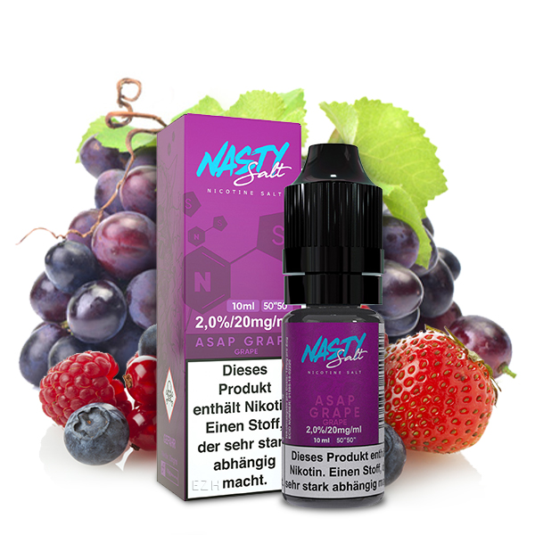 Nasty Juice Asap Grape Nikotinsalz Liquid 10ml