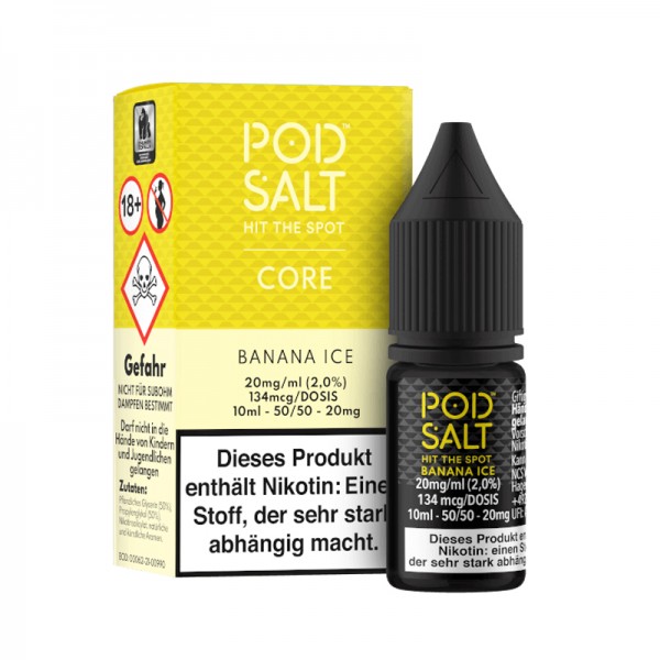 Pod Salt Core Banana Ice Nikotinsalz Liquid 10ml