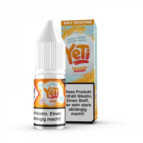 Yeti Orange Mango Nikotinsalz Liquid 10ml