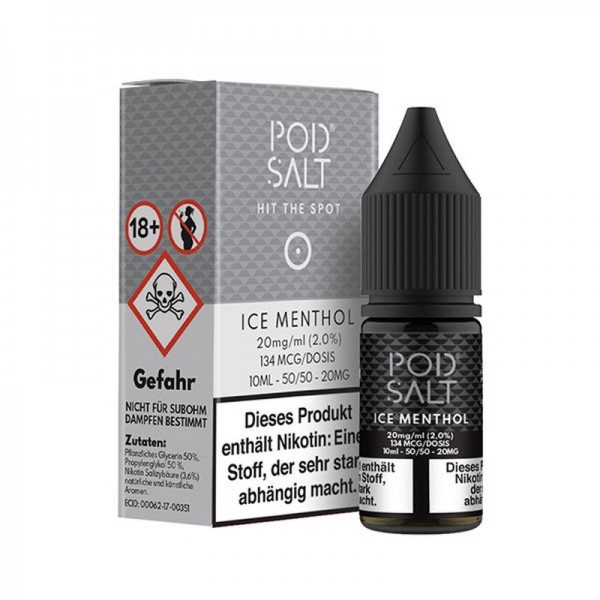 Pod Salt Ice Menthol Nikotinsalz Liquid 10ml