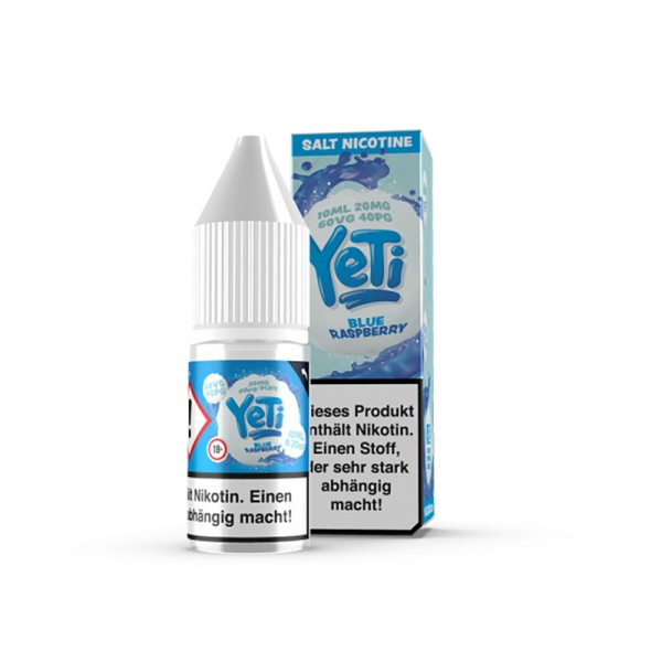 Yeti Blue Raspberry Nikotinsalz Liquid 10ml