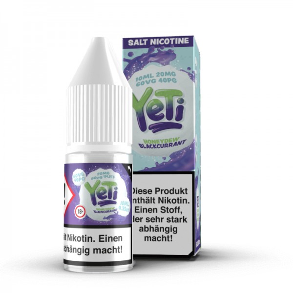 Yeti Honeydew Blackcurrant Nikotinsalz Liquid 10ml