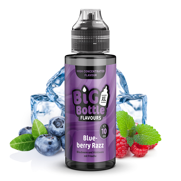 BIG BOTTLE Blueberry Razz Aroma 10ml