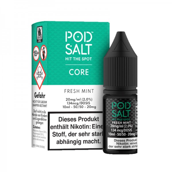 Pod Salt Core Fresh Mint Nikotinsalz Liquid 10ml