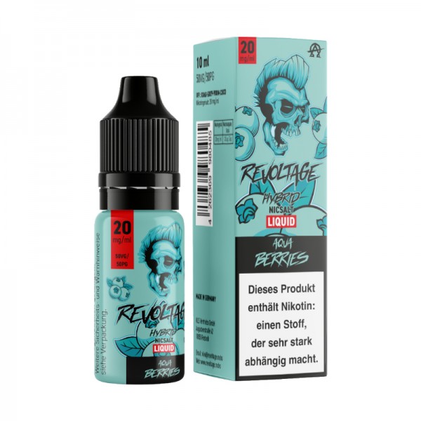 Revoltage Aqua Berries Nikotinsalz Liquid 10ml