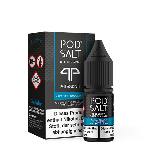 Pod Salt Fusions Blueberry Pomegranate Nikotinsalz Liquid 10ml